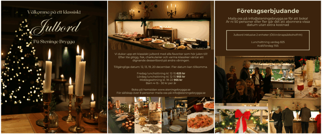 Julbord företag